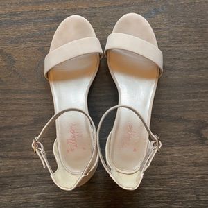 Jellypop ankle strap dress heel